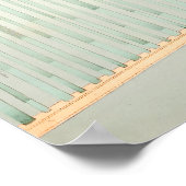 "Tausend Gräser 3" Kamisaka Sekka Ukiyo-E Poster (Ecke)