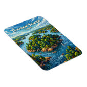 Tausend Inseln Kanada Magnet (Rechte Seite)