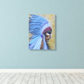 Tausend Jahre Leinwanddruck (Insitu (Holzboden))