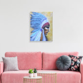 Tausend Jahre Leinwanddruck (Insitu (Wohnzimmer))