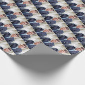 Tausend JFK Geschenkpapier (Ecke)