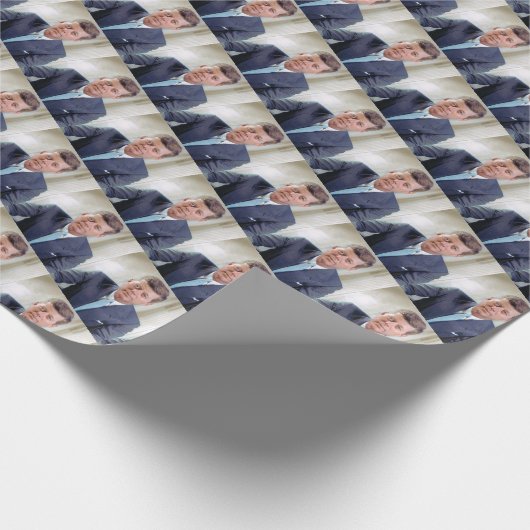 Tausend JFK Geschenkpapier (Ecke)