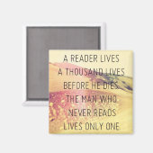 Tausend Leben Magnet (Vorderseite/Rückseite)