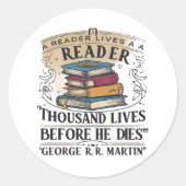 Tausend Leben Sticker (Vorderseite)