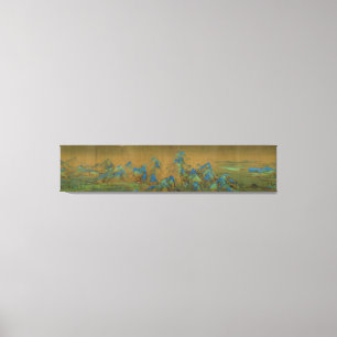 Tausend Li des Flusses und der Berge Wang Ximeng Leinwanddruck