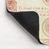 Tausend Livrebanknote mit Louis XVI Mousepad (Ecke)