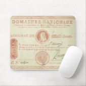 Tausend Livrebanknote mit Louis XVI Mousepad (Mit Mouse)