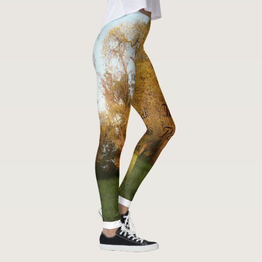 Tausend Oaks Park, San Jose, Kalifornien Leggings (Rechts)