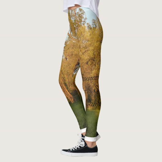 Tausend Oaks Park, San Jose, Kalifornien Leggings (Links)