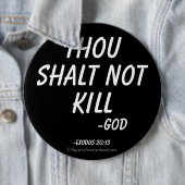 Tausend shalt nicht Tötung Button (Beispiel)