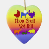 Tausend Shalt nicht Tötung Keramik Ornament (Rechts)