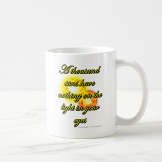 Tausend Sonnen haben nichts auf dem Licht in… Kaffeetasse