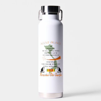 Tausendblatt or Agent Orange Trinkflasche