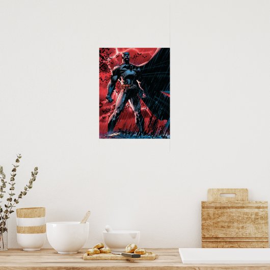 Tausende Fledermäuse Poster (Küche)