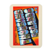 Tausende Inseln New York New York New York Großbuc Magnet (Vertikal)