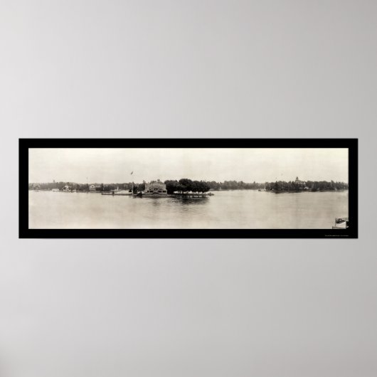 Tausende Inseln, New Yorker Foto 1909 Poster (Vorne)