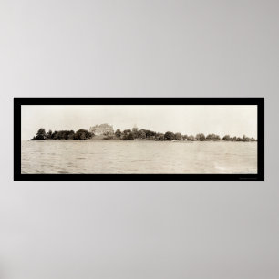 Tausende Inseln NY Foto 1909 Poster