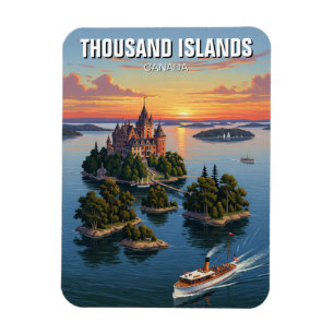 Tausende Inseln Ontario Kanada Magnet