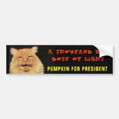 Tausende rote Punkte für den Präsidenten Autoaufkleber (Vorne)