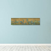 Tausende von Flüssen und Bergen Leinwanddruck (Insitu (Holzboden))