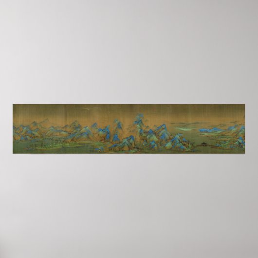 Tausende von Flüssen und Bergen Poster (Vorne)