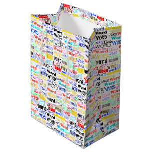 Tausende Wörter - 1000 Wörter Mittlere Geschenktüte