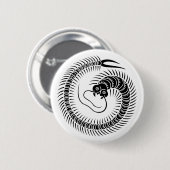 Tausendfüßler-Kreis Button (Vorne & Hinten)