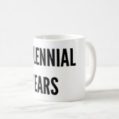 Tausendjährige Risse lustige WeihnachtsTasse Kaffeetasse (VorderseiteRechts)