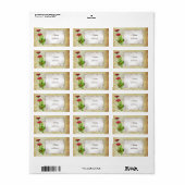 Tausendschön adressaufkleber (Vorne)