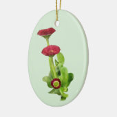Tausendschön Keramik Ornament (Links)