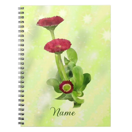 Tausendschön Notizblock (Vorderseite)