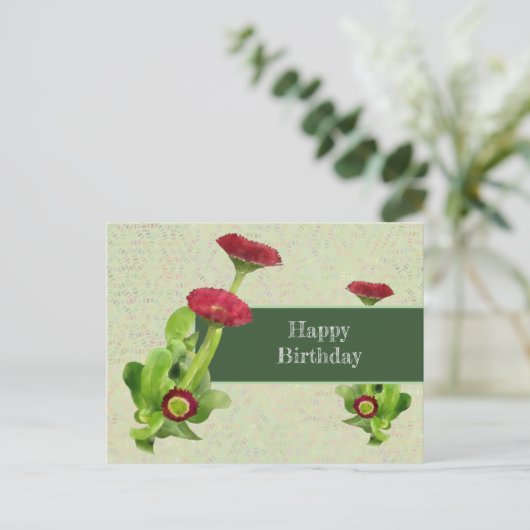 Tausendschön Postkarte (Stehend Vorderseite)