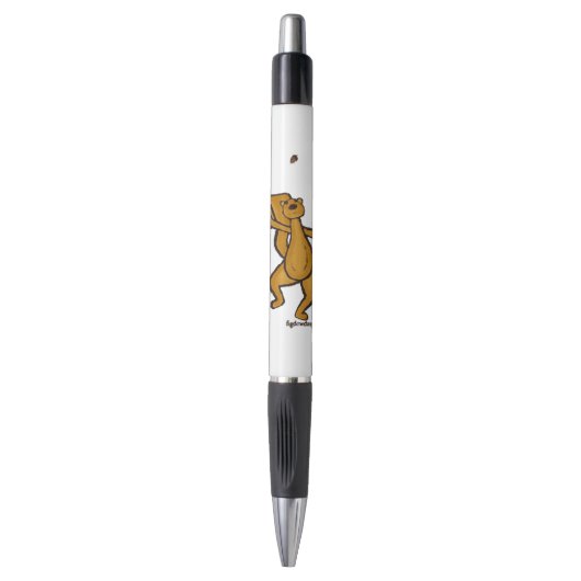 Tautropfen Eichhörnchen jongliert Stift (Vorderseite Vertikal)