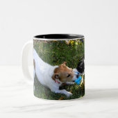 TAUZIEHEN ZWEIFARBIGE TASSE (Vorderseite Links)