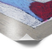 "Tav" Tikkun Olam Fotodruck (Ecke)