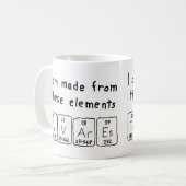 Tavares Periodenname Tasse (Vorderseite Links)