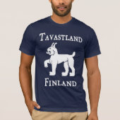 Tavastland (Tavastia) (Häme), Finnland (Suomi) T-Shirt (Vorderseite)