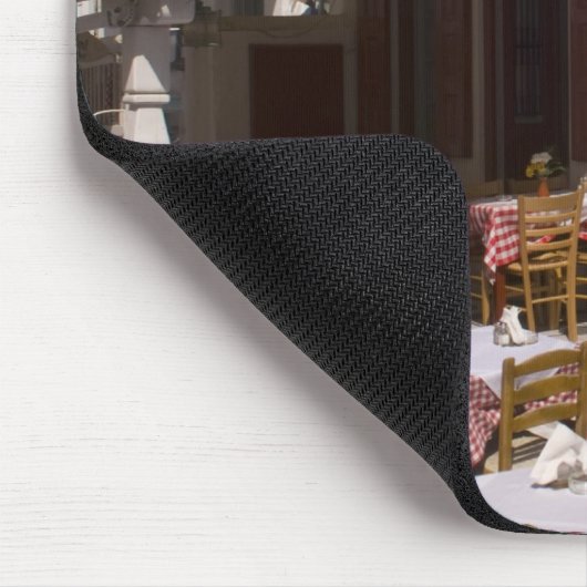 Taverna Nikos, Mykonos, Kykladen-Inseln, Griechenl Mousepad (Ecke)