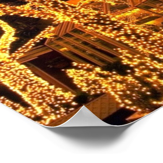 Taverne auf dem Green, Central Park, New York City Poster (Ecke)