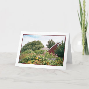 Taverne Garden Grußkarte Karte
