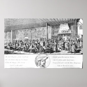 Taverne Jeans Ramponneaus Poster