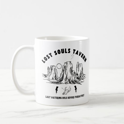Taverne "Lost Souls" Kaffeetasse (Links)