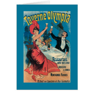 Taverne Olympia-förderndes Plakat