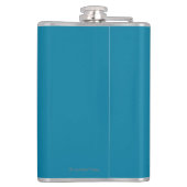 Taverne Olympia-förderndes Plakat Flachmann (Rückseite)