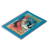 Taverne Olympia Werbeplakat Notizblock (Linke Seite)