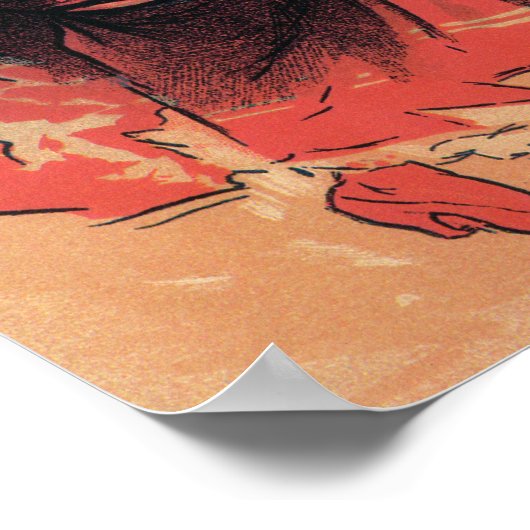 Taverne Olympia Werbeplakat Poster (Ecke)