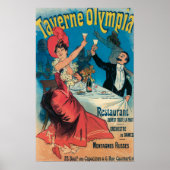Taverne Olympia Werbeplakat Poster (Vorne)