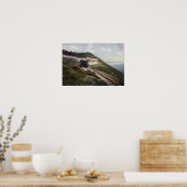 Taverne Tamalpais Aussicht auf Diablo Poster (Küche)