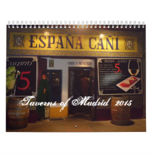 Tavernen von Madrid-Kalender 2015 Kalender