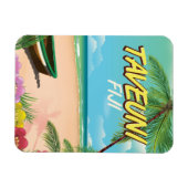 Taveuni Fiji Reiseplakat Magnet (Horizontal)